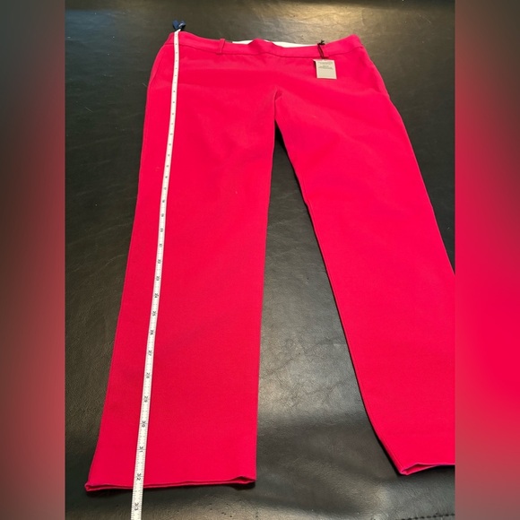 J. Crew Stretch Winnie Pant City Fit Pink Straight Leg Pants size 8P NWT - Picture 11 of 16
